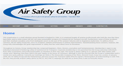 Desktop Screenshot of airsafetygroup.org